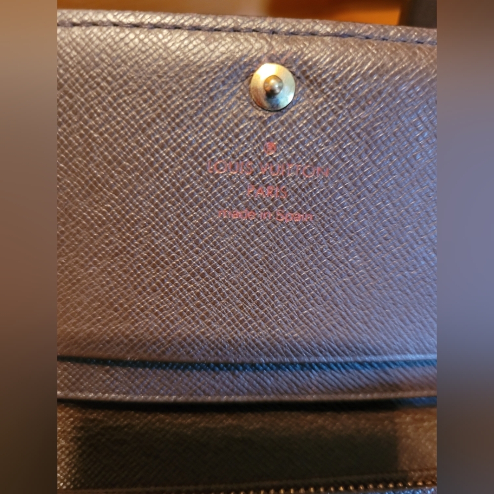 Louis Vuitton damier ebene wallet. - Picture 7 of 7